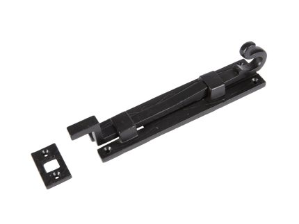 185mm Black Cranked Shepherd's Crook Bolt