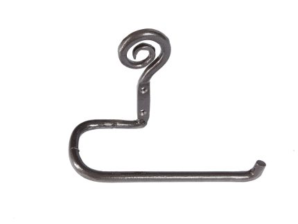 180mm Grey Curly Iron Toilet Roll Holder