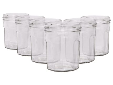 150ml Glass Jam Jars - Pack of 6