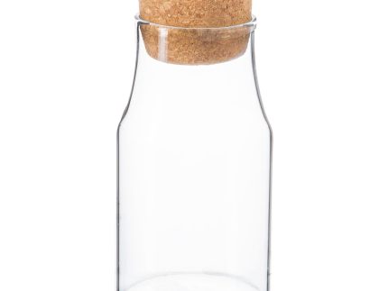 180ml Glass Storage Bottle with Cork Lid