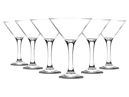 175ml Martini Glasses - Pack of Six