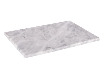 20cm x 30cm White Rectangle Marble Chopping Board