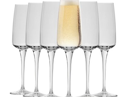 230ml Aurum Champagne Flutes - Pack of Six