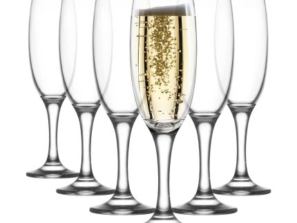 220ml Empire Glass Champagne Flutes - Pack of 6