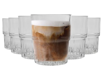 200ml Emplilable Stacking Tumblers - Pack of Six