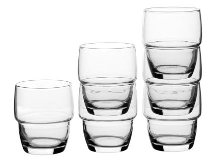285ml Galata Stacking Tumbler Glasses - Pack of Six