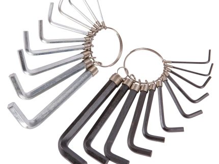 20pc Multicolour Carbon Steel Hex Key Set