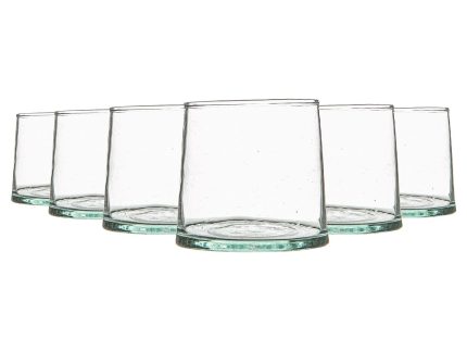 200ml Merzouga Recycled Tumbler Glasses - Pack of Six