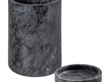 2pc Marble Wine Cooler & Coaster Set
