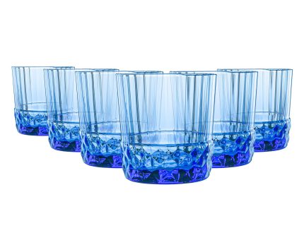 370ml America '20s Tumbler Glasses - Pack of Six