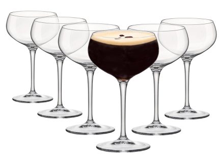 305ml Bartender Espresso Martini Glasses - Pack of Six