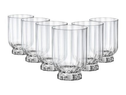 375ml Florian Double Whisky Glasses - Pack of Six