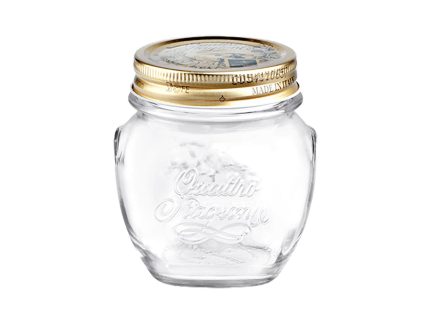 300ml Quattro Stagioni Amphora Glass Storage Jar