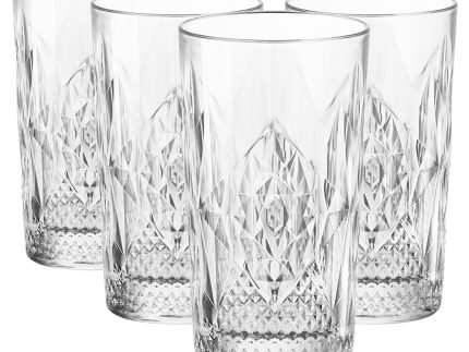 490ml Bartender Stone Highball Glasses - Pack of Four