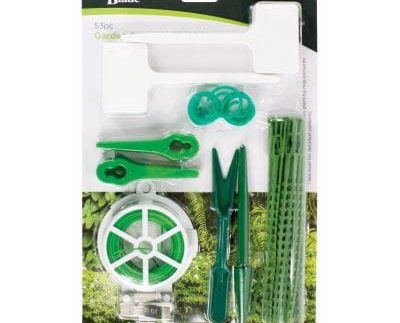 53pc Green Twist Tie & Labels Set