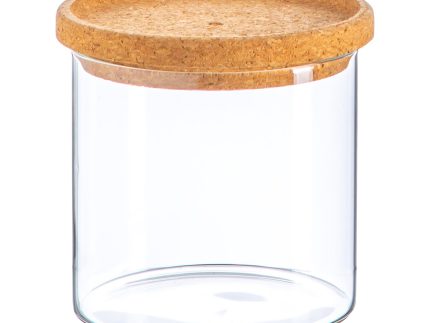 550ml Scandi Storage Jar with Cork Lid