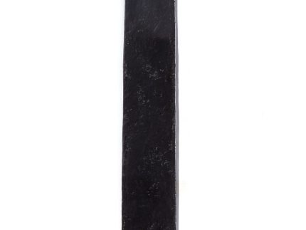65mm x 295mm Black Rustic Door Push Plate