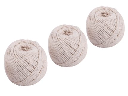 60m Cotton String - Pack of 3
