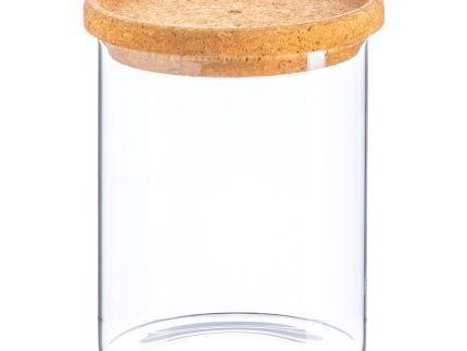 750ml Scandi Storage Jar with Cork Lid