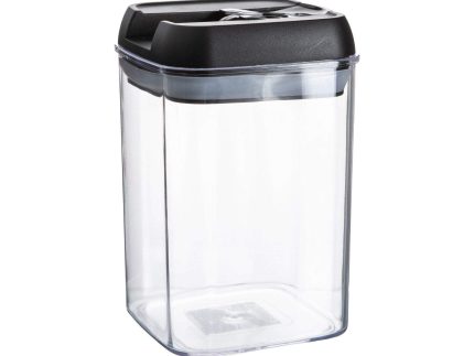 800ml Flip Lock Air Tight Plastic Food Storage Container air tight and flip top lids.