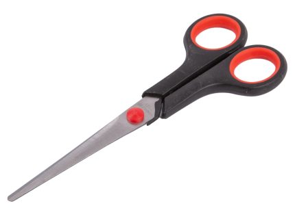 Black 16.5cm Stainless Steel Scissors