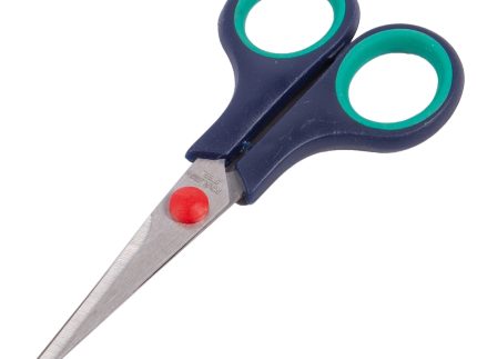 Black 14cm Stainless Steel Scissors