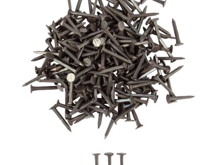 Black 13mm Steel Carpet Tacks