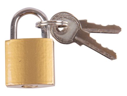 Brass 2cm Iron Padlock