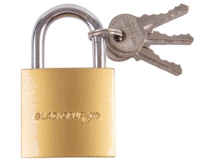 Brass 3cm Iron Hardened Shackle Padlock