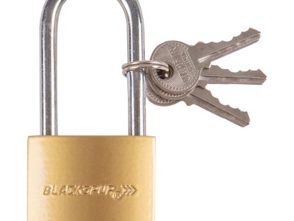 Brass 4cm Iron Hardened Long Shackle Padlock