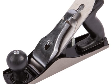 Black No. 4 Cast Iron Steel Smoothing Plane