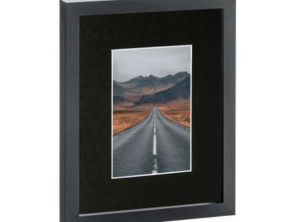 Black 8 x 10 Photo Frame with 4 x 6 Mount