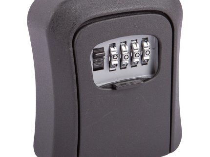 Black Wall-Mounted Combination Key Safe