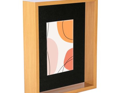 8 x 10 3D Deep Box Photo Frame with 4 x 6 Mount