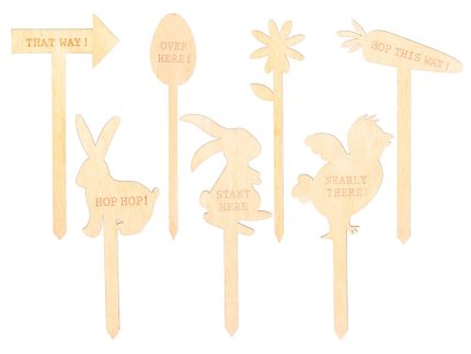 Easter Egg Hunt Game - Pack of Seven