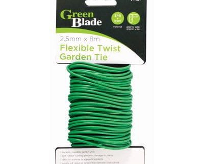 Green Flexible Twist Tie - 2.5mm x 8m