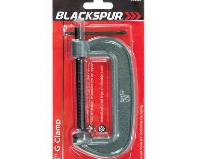 Grey 3 (75mm) Steel G-Clamp