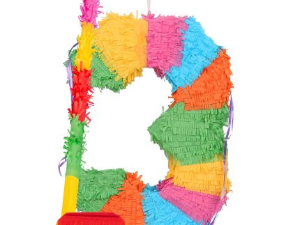 Large Number 3 Pinata Party Set