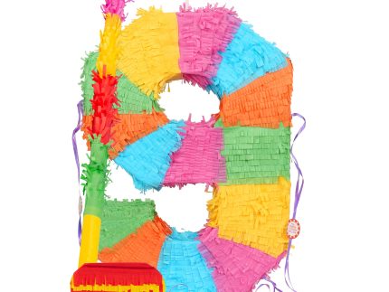Large Number 9 Pinata Party Set