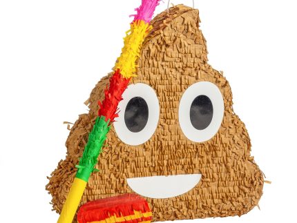 Large Poop Emoji Pinata Party Set