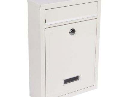 Modern Steel Plated Post Box