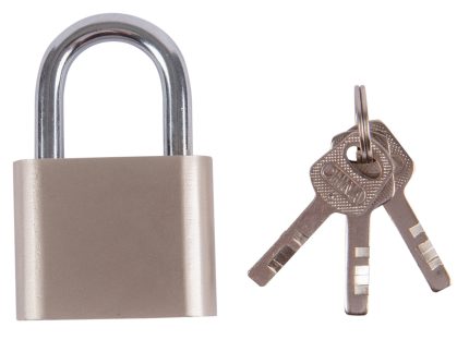 Nickel 5cm Iron Padlock