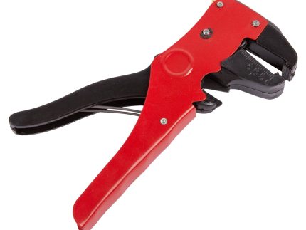 Red Carbon Steel 2-in-1 Wire Strippers