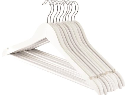 Wooden Coat Hangers - Pack of 10