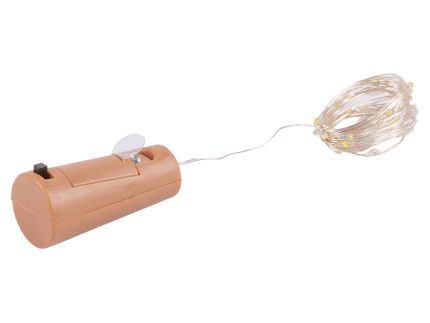 Warm 20 LED Bottle Lights with Cork