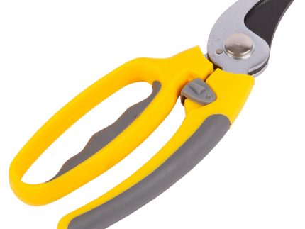Yellow Deluxe Carbon Steel Secateurs